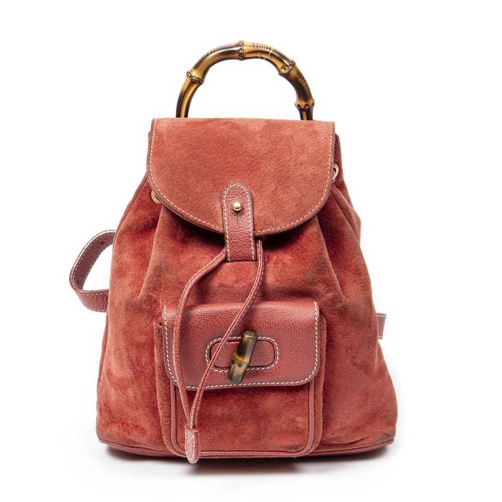 Gucci Mini Bamboo Backpack